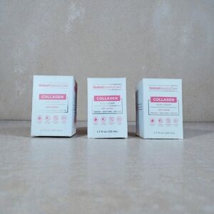 Global Beauty Care Collagen Skin Cream Anti-Aging For All Skin Types  1.7 oz